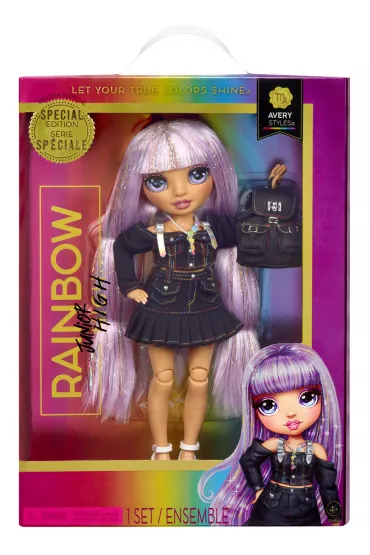 MGA, Rainbow High, Lalka Junior High specjalna edycja Avery Styles Mga Entertainment