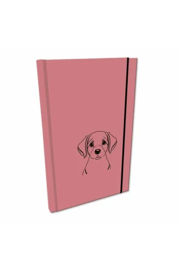 Bee-bee Notes A5 z gumk gadki Soft Touch Pies brudny rz