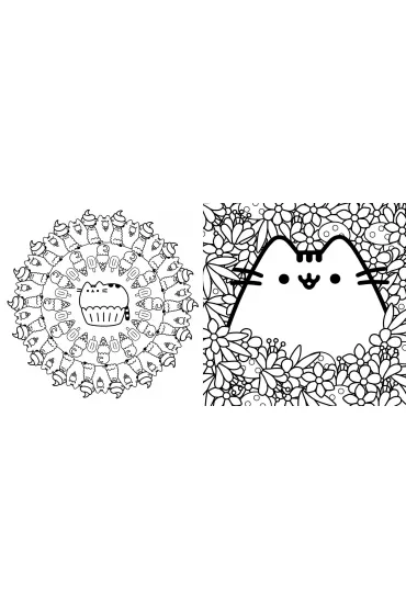 Pusheen kolorowanka - Claire  Belton