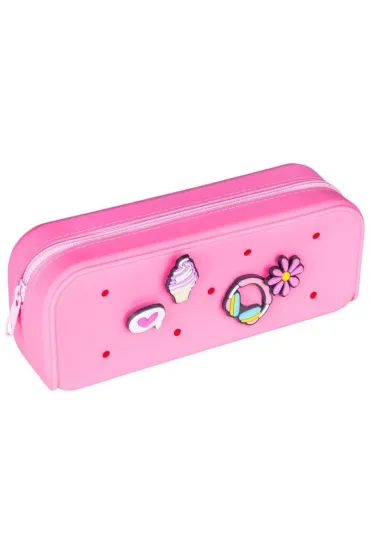 Schneider Pi�rnik silikonowy z przypinkami r�owy