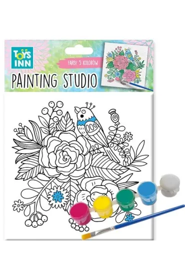 Zestaw do malowania Canvas Bird Stnux