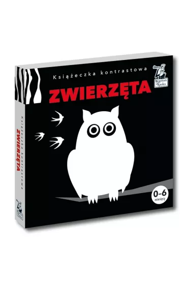 Kapitan Nauka. Ksi��eczka kontrastowa. Zwierz�ta - Pola  Augustynowicz