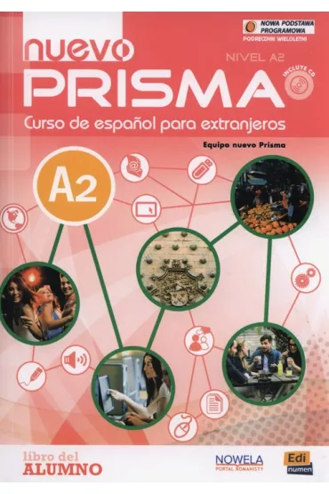 Prisma Nuevo A2 podr�cznik + Audio CD (podr�cznik wieloletni)