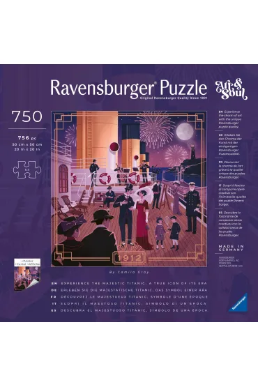 Puzzle 2D 750 el. Art&Soul Titanic Ravensburger