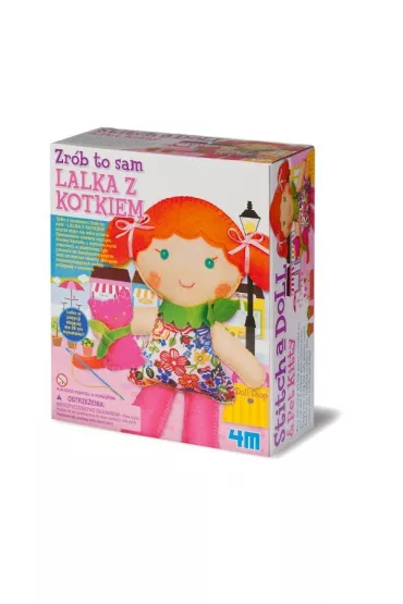 Zr�b to sam - Lalka z kotkiem * 4M