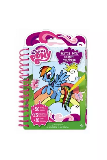 My Little Pony. Miniszkicownik z naklejkami i pisakami *