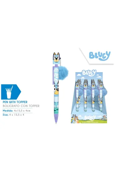 Kids Euroswan Hiszpania Bluey. D�ugopis z pomponem