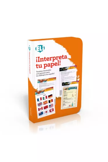 Gra j�zykowa Hiszpa�ski Interpreta tu papel! - zabawa w odgrywanie r�l - karty do konwersacji