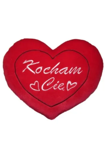 Serce pluszowe Kocham Ci� 20 cm walentynki