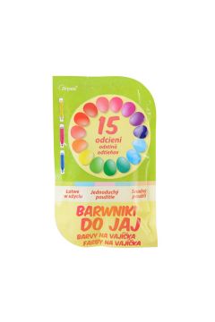 Arpex Barwnik do jajek 15 kolorw