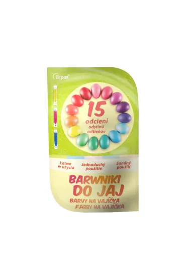 Arpex Barwnik do jajek 15 kolor�w