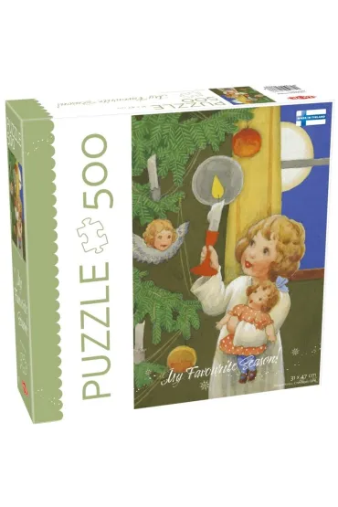 Puzzle 500 el. Christmas Card Tactic