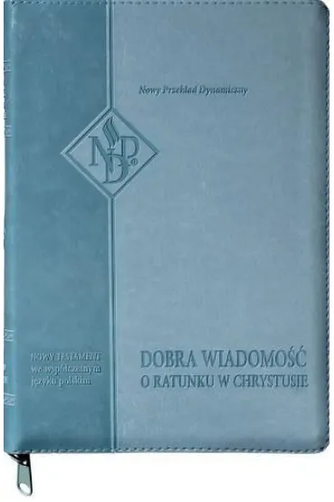 Nowy Testament NPD suwak paginatory jasnoniebieski
