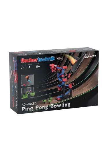 Zestaw konstrukcyjny - Ping Pong Bowling 114el fischertechnik