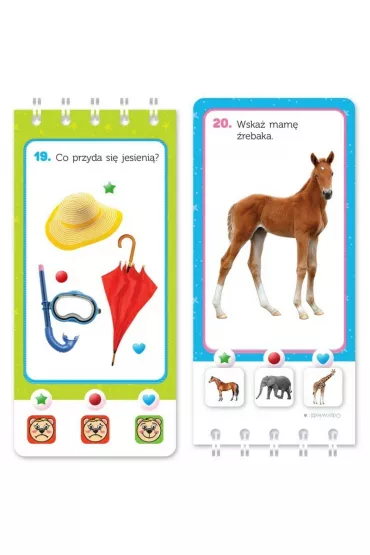 Magiczny quiz z rybk�. Dotknij i sprawd�! 4-5 lat - Anna Podg�rska