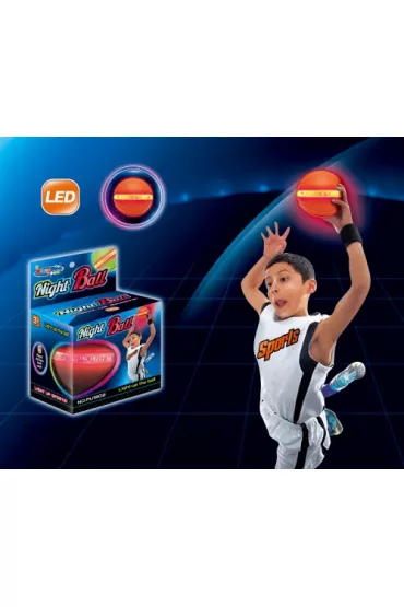 Pi�ka mini led kolorowa do kosza Craft with Fun