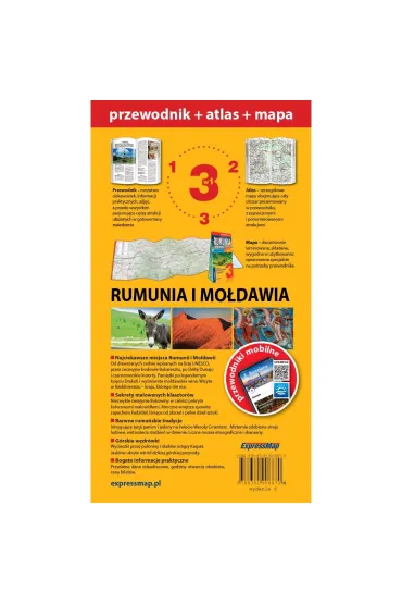 Rumunia i Mo�dawia zestaw przewodnikowy 3w1 2023 - Stanis�aw Figiel