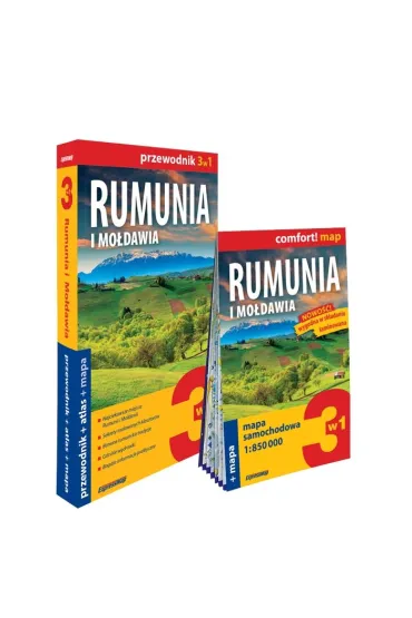 Rumunia i Mo�dawia zestaw przewodnikowy 3w1 2023 - Stanis�aw Figiel