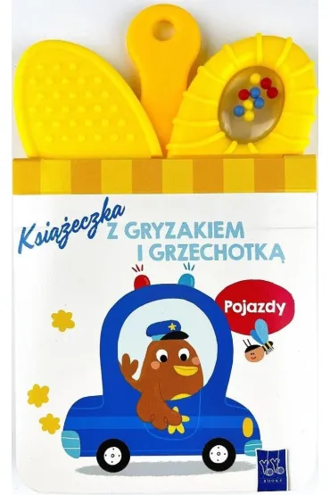 Pojazdy. Ksi��eczki z gryzakiem i grzechotk�