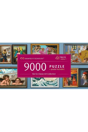 Puzzle 9000 el. Not So Classic Art Collection Trefl