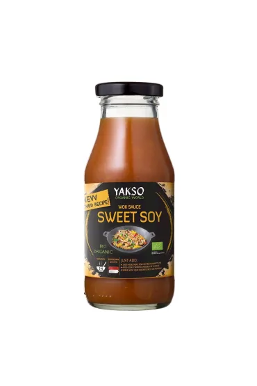 Yakso Sos sojowy s�odki do woka 240 ml Bio