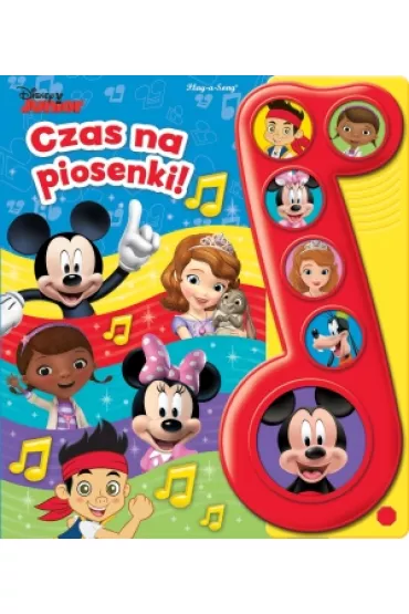 Disney Junior Czas na piosenki ksi��eczka d�wi�kowa