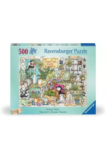 Puzzle 500 el. 2D Crazy Cats Ravensburger