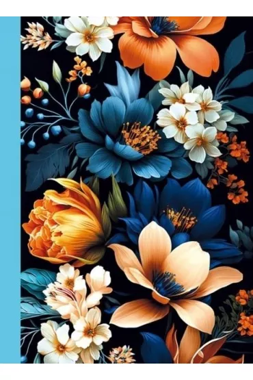 Fresh Notatnik ozdobny Flora 105x148 mm, kratka 48 kartek