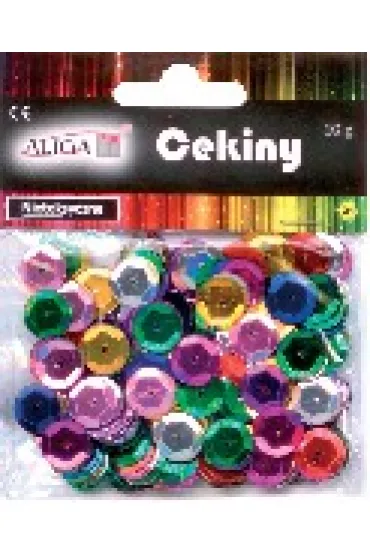 Aliga Cekiny MT-6364(21) metaliczne 10g blist
