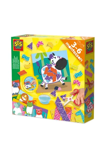 Montessori Wycinanie kszta�t�w Ses Creative