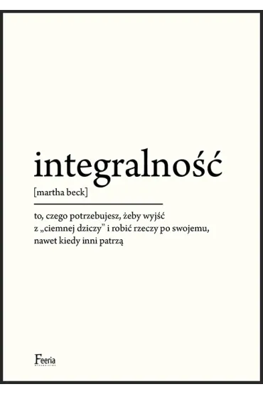 Integralno�� - Martha Beck