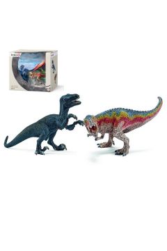 Zestaw 2 T-Rex i Velociraptor