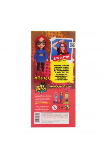 InfluHeroes Lalka Miss Aga TopKiz