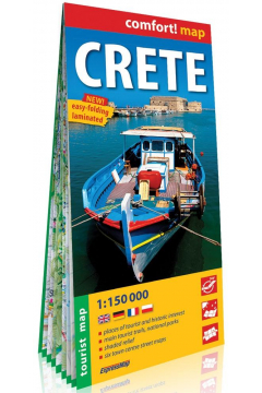 comfort!map Mapa turystyczna Kreta 1:150 000