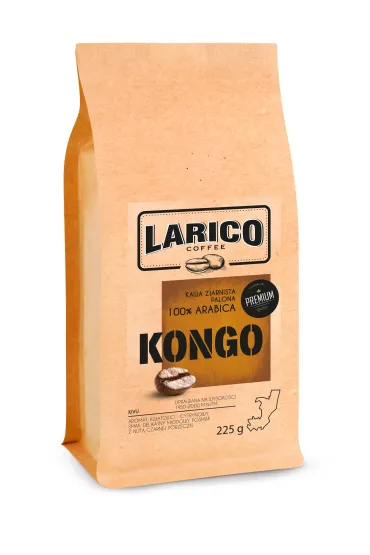 Larico Kawa Ziarnista Kongo 225 g