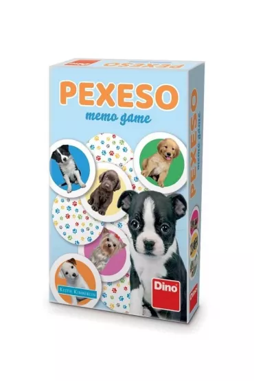 Memory memo Pexeso - Pieski Dino Toys