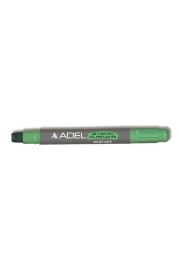 Textmarker �elowy ADEL - zielony
