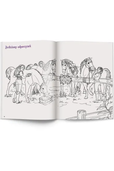Schleich horse club. Moja Kolorowanka