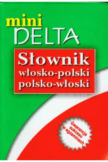 S�ownik mini w�osko-polski-polsko-w�oski - El�bieta Jamrozik