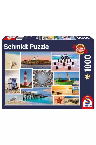Puzzle 1000 el. Nad morzem Schmidt