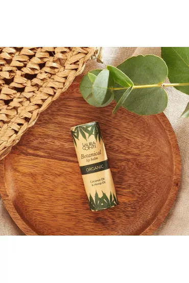 Ecosoft Balsam do ust, Botanical Organic, zero waste, Konopie 7.2 ml