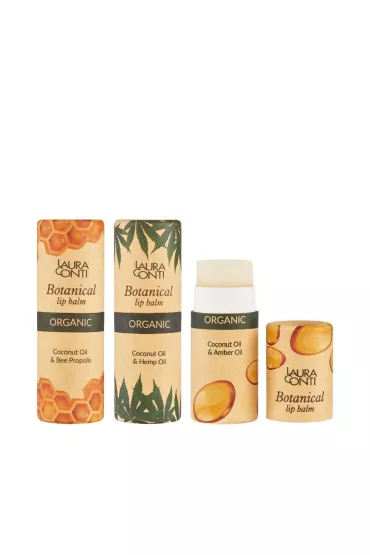Ecosoft Balsam do ust, Botanical Organic, zero waste, Konopie 7.2 ml