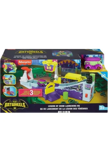 Fisher-Price. Batwheels Legion Zooma z wyrzutni� Mattel