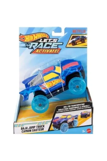 Hot Wheels Samoch�d z transformacj� 1:32 Let's Rac Mattel