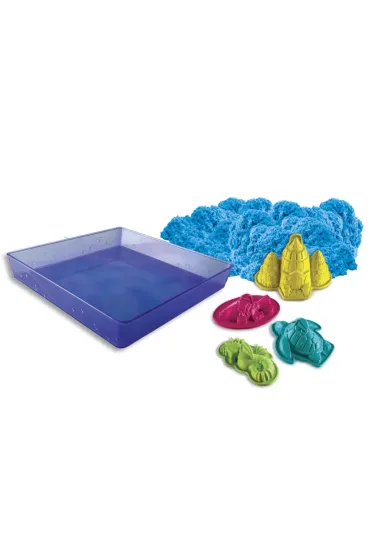 Kinetic Sand - podwodny �wiat + foremki 454g niebieski * Libra