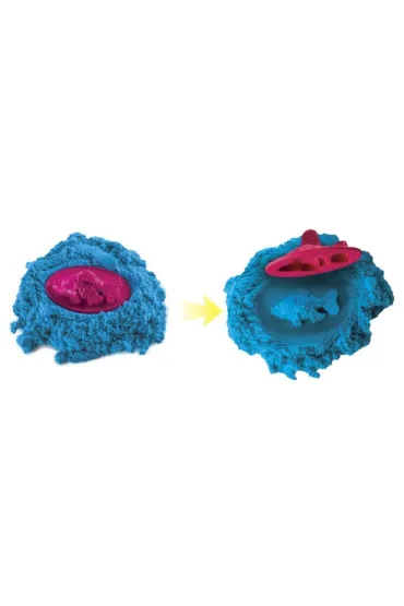 Kinetic Sand - podwodny �wiat + foremki 454g niebieski * Libra