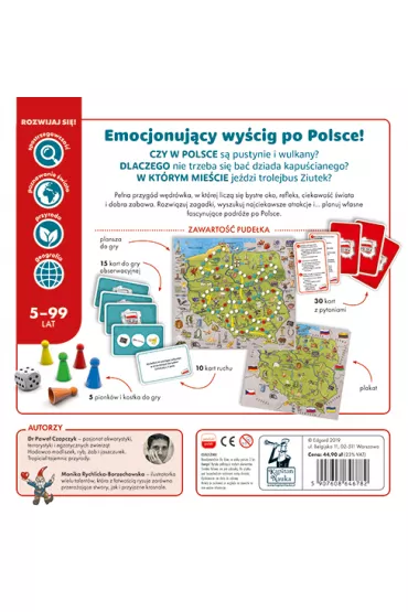 Kapitan Nauka. Gra edukacyjna. Polska Edgard