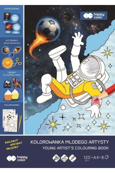 Kolorowanka Cosmo Ball A4 HAPPY COLOR