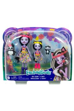 Enchantimals Sage i Sabella Skunk Lalki siostry 2-pak HCF82 Mattel