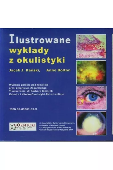 Ilustrowane wyk�ady z okulistyki. P�yta CD - Jacek J Ka�ski, Anne Bolton